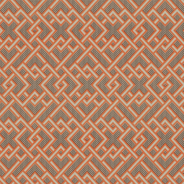Pagoda Tomato fabric