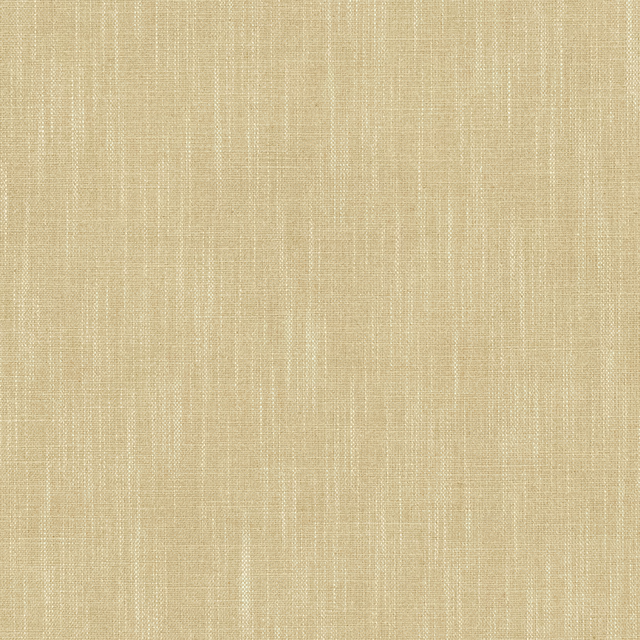 Pale almond cream plain woven fabric with subtle vertical slubs and soft texture