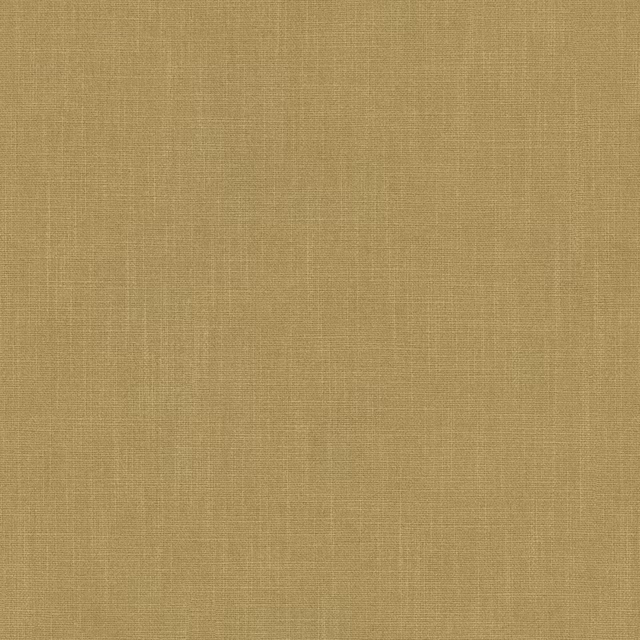 Muted biscuit-gold plain woven fabric with fine textured slubs