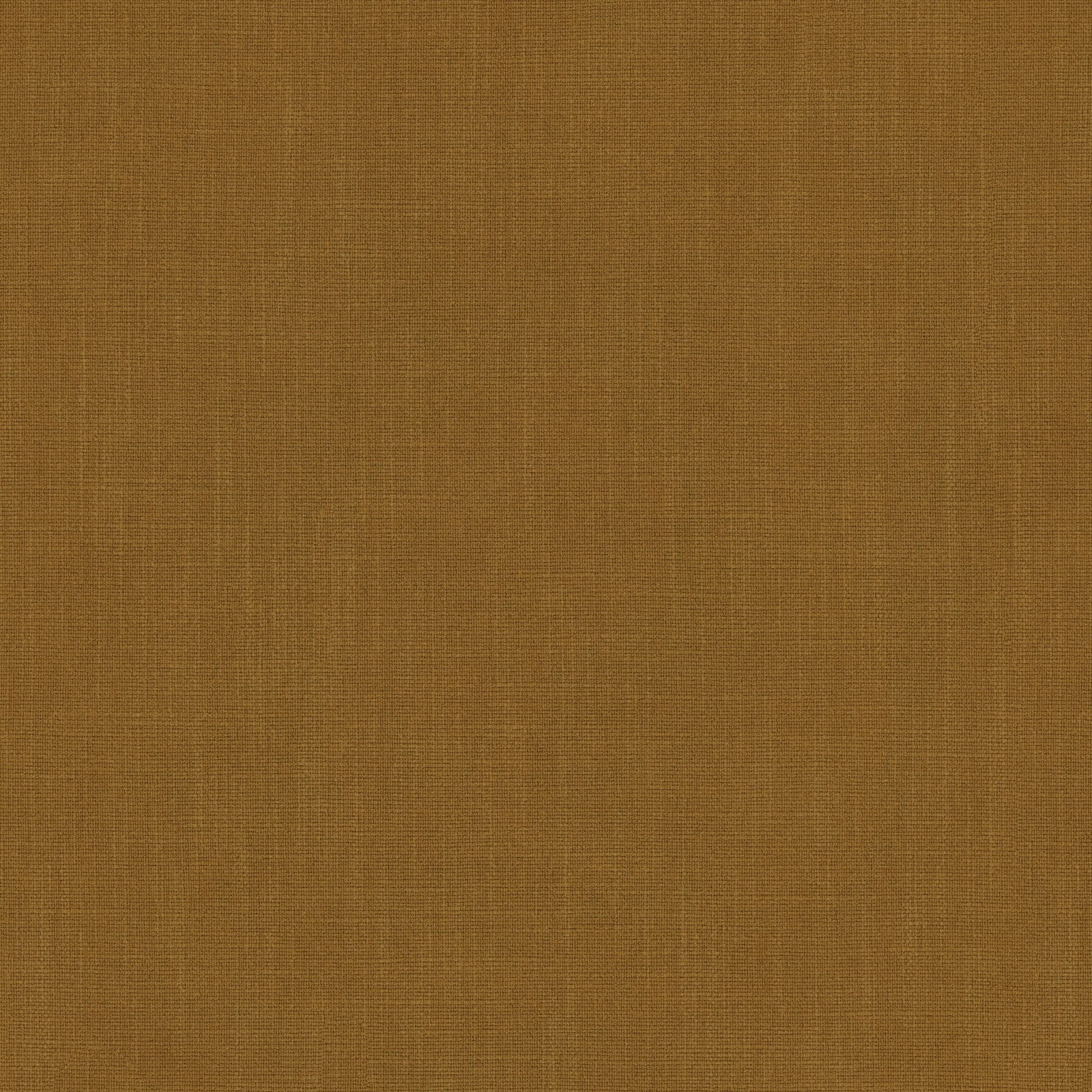 Plain burnt sienna gold woven fabric with a matte, finely textured surface