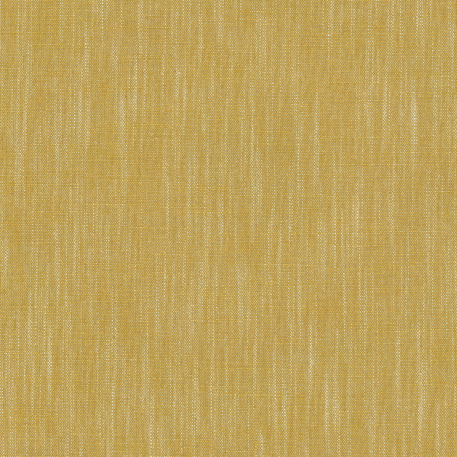 Butterscotch-gold plain woven fabric with fine pale slubs and speckled texture
