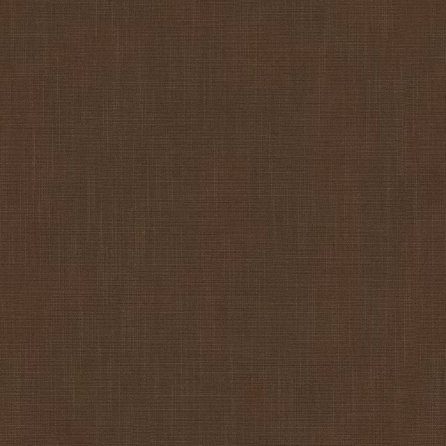 Dark brown plain woven fabric with a subtle textured linen-wool look