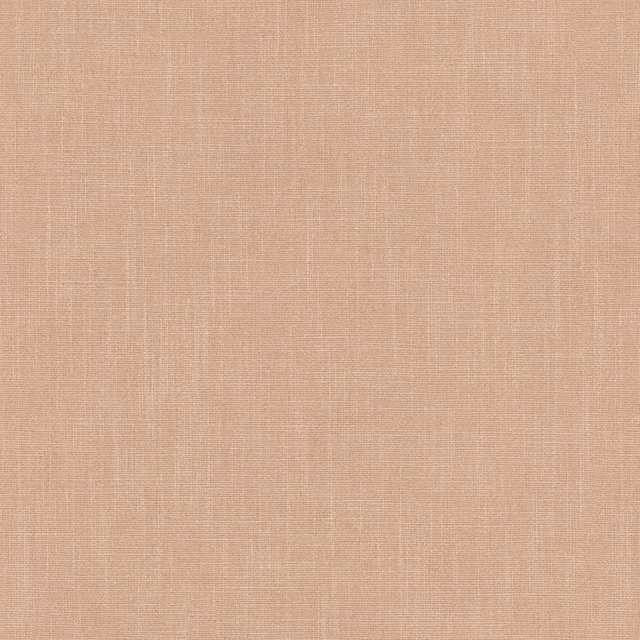 Soft peachy pink plain woven fabric with fine linen-like texture