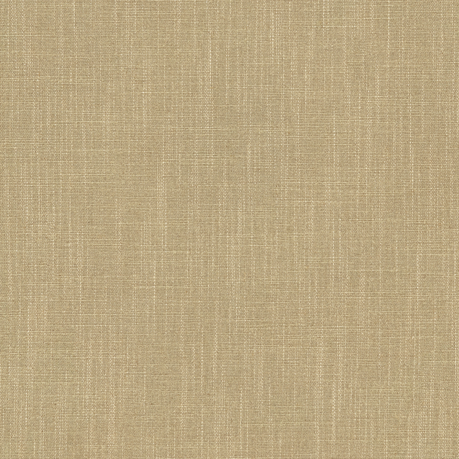 Warm beige plain weave fabric swatch with subtle linen-like texture