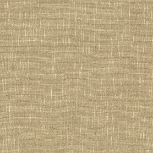 Warm beige plain weave fabric swatch with subtle linen-like texture