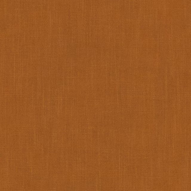 Swatch of plain cinnabar-orange woven fabric with a fine matte texture