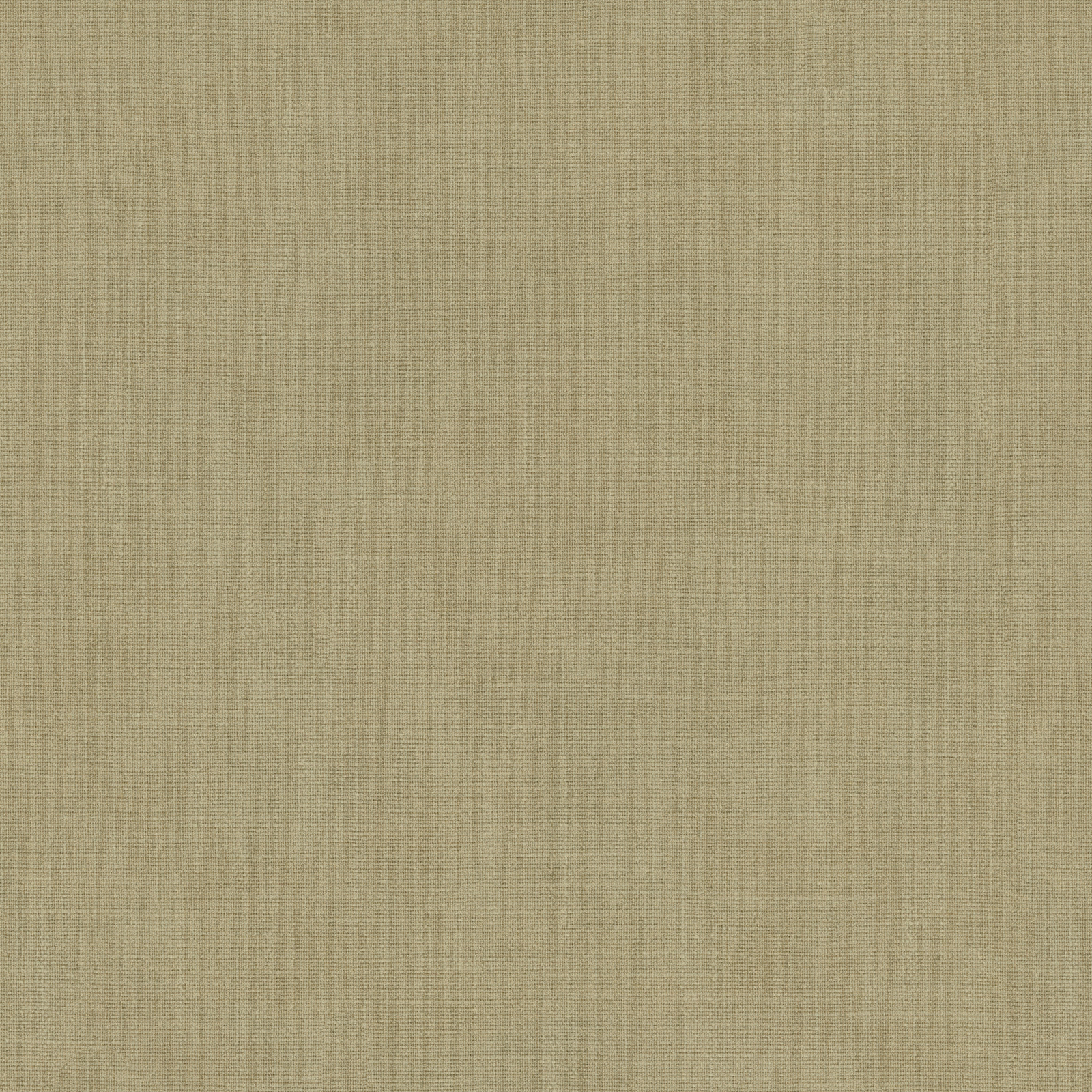 Muted clay-olive plain woven fabric with a fine textured surface