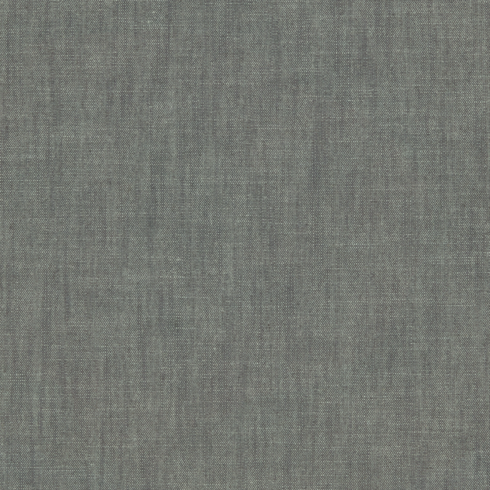 Muted denim blue plain-woven fabric with a fine textured surface