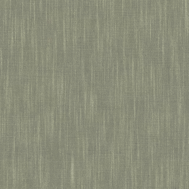 Soft sage-olive plain woven fabric with fine vertical slubs and subtle texture