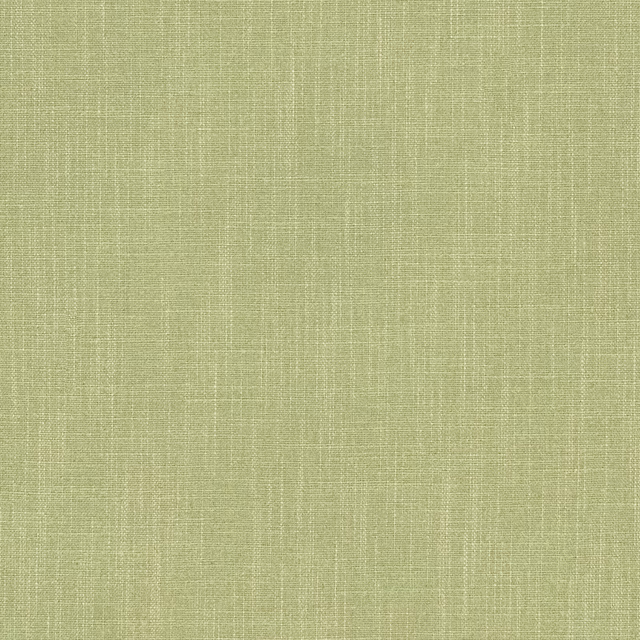 Pale frosted green plain woven fabric with fine linen-like texture