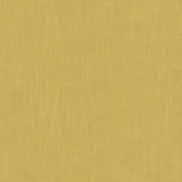 Soft mimosa yellow plain woven fabric with fine natural texture