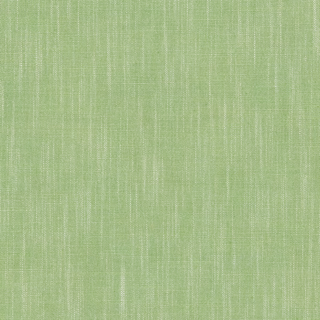 Pale mint green plain woven fabric with fine vertical slubs and a soft natural texture