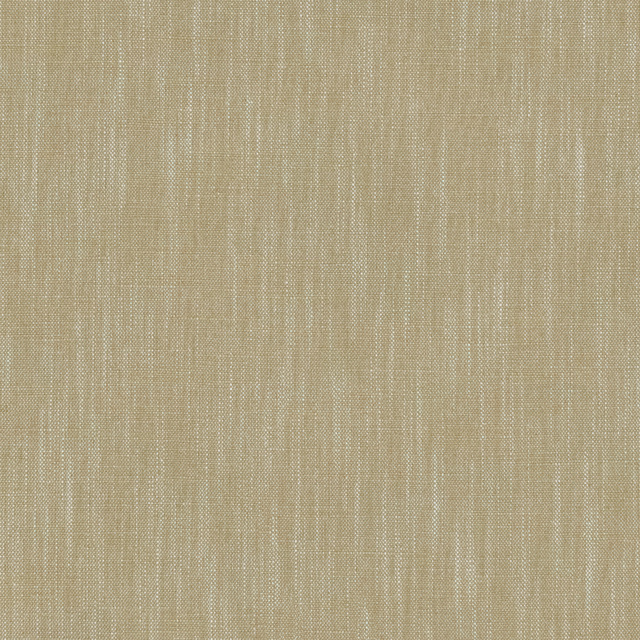 Close-up of soft oatmeal beige plain woven fabric with fine slub texture