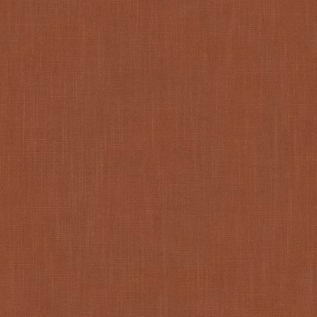 Plain rose terracotta woven fabric with a fine textured surface