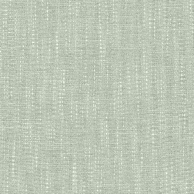 Pale seafoam green plain woven fabric with subtle vertical texture
