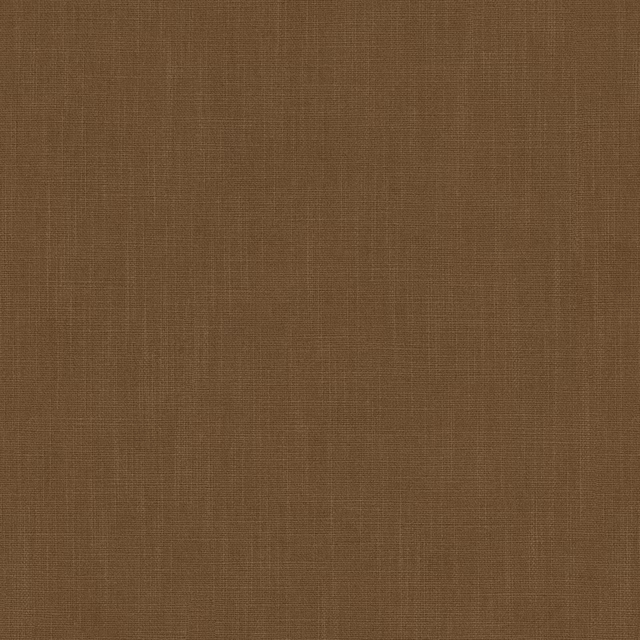 Plain warm sepia brown woven fabric swatch with fine texture