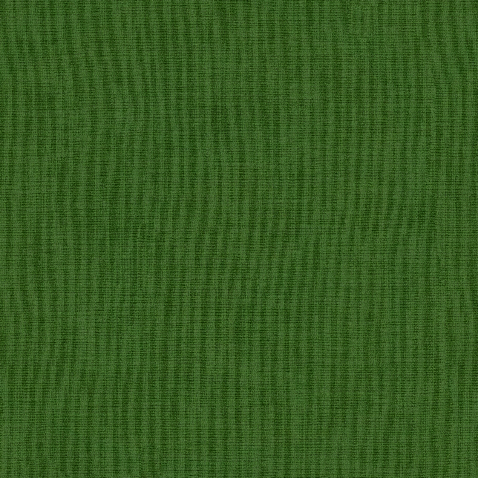 Vibrant shamrock green plain woven fabric with a subtle linen texture