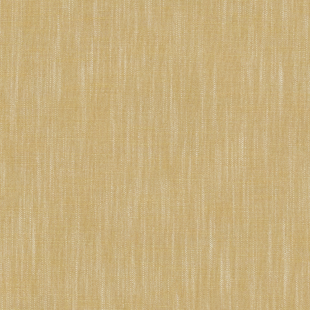 Muted wheat-gold plain woven fabric with fine vertical slubs and soft texture