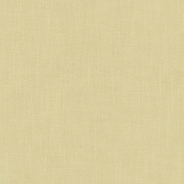 Pale straw plain woven fabric with a fine natural slub texture