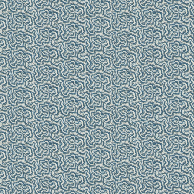 Polka Cobalt fabric