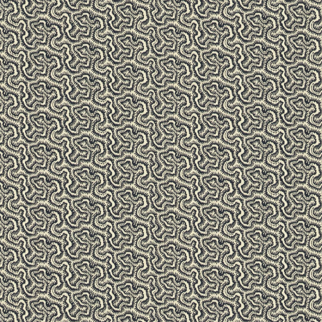 Polka Midnight fabric