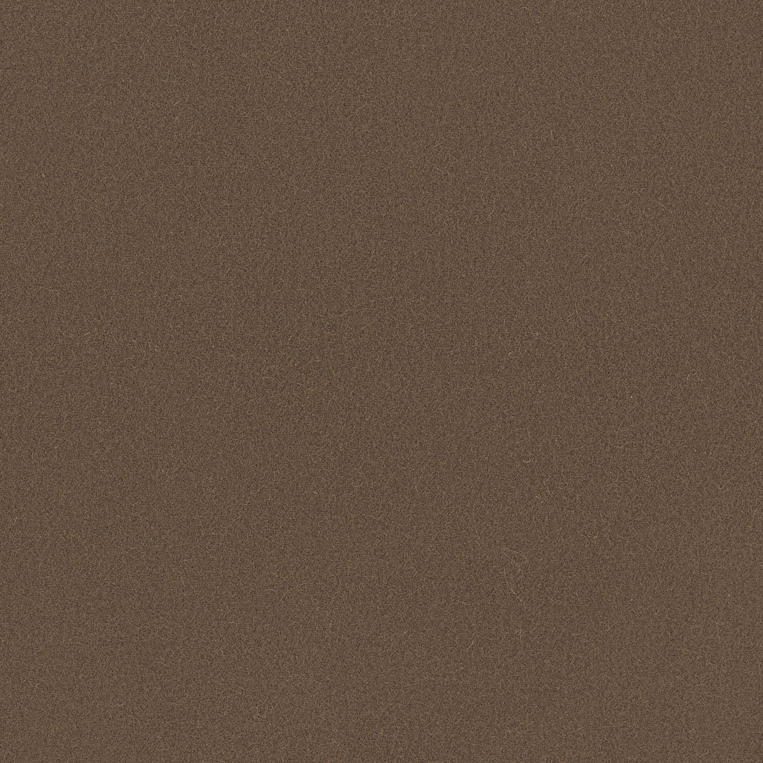 Warm bark-brown Romney wool with a fine, softly mottled plain weave