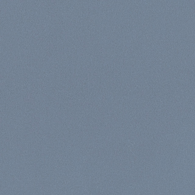 Muted blue-lilac Romney wool plain weave with subtle fine-grained texture