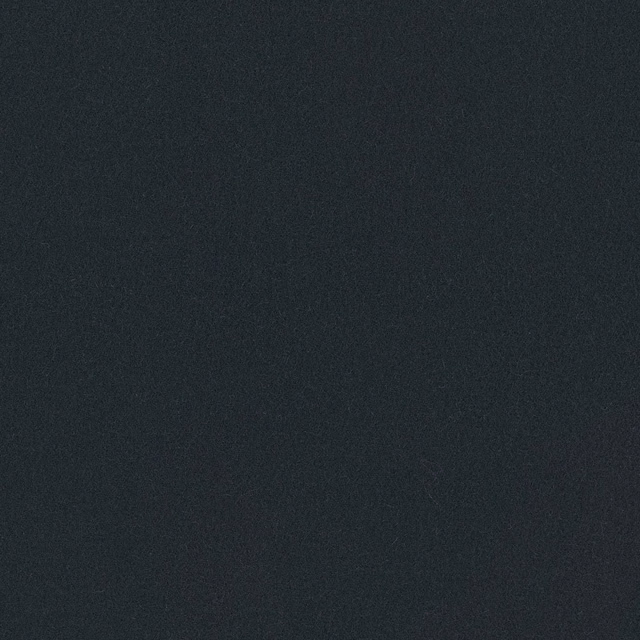 Dark navy wool plain weave swatch with subtle charcoal tonal texture