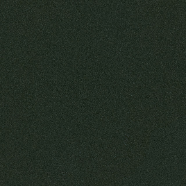 Dark forest green plain Romney wool with a subtle granular woven texture