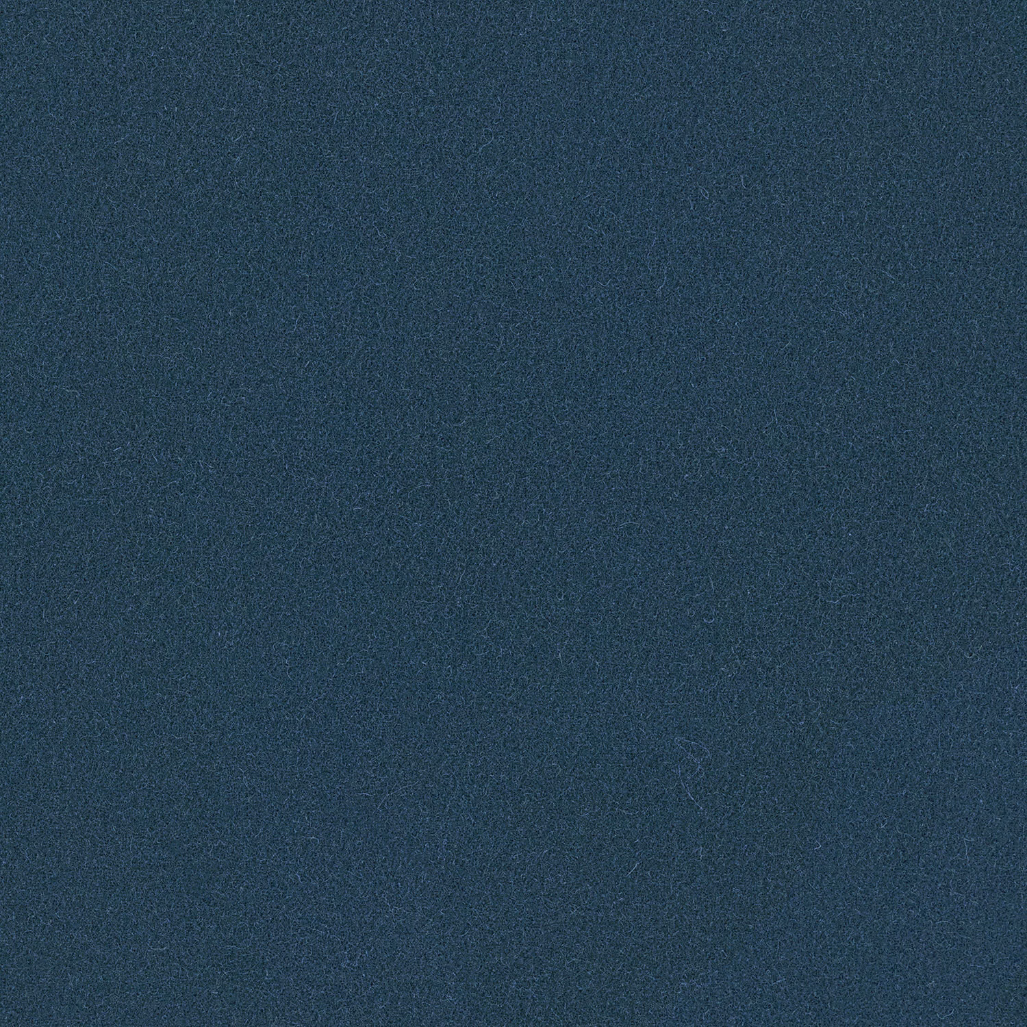 Deep teal Romney wool with a fine, softly mottled plain weave texture
