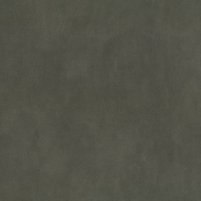 Dark granite-grey plain leather upholstery with softly mottled cloudy texture