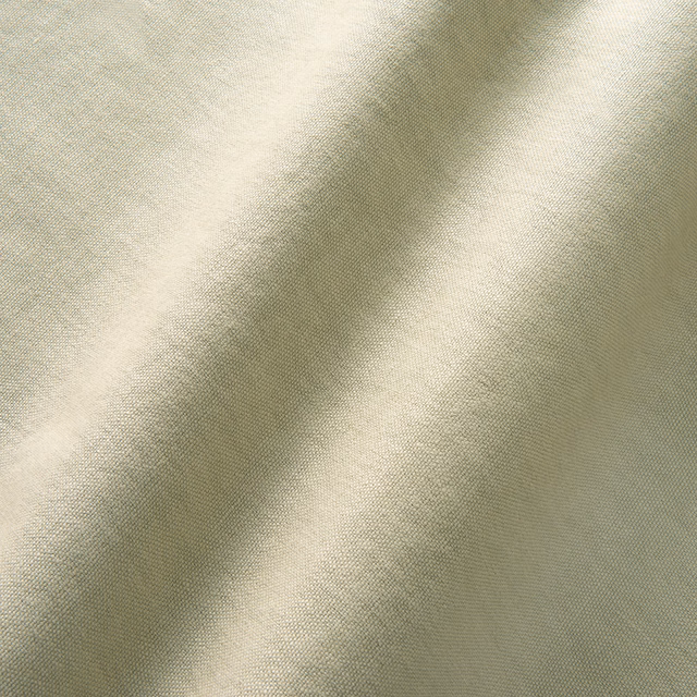 Fine hemp-green weave with soft cloudy tonal shading and subtle texture
