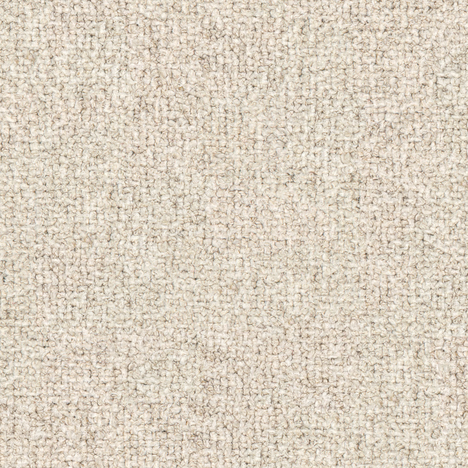 Warm almond cream woven textile with a dense nubby, flecked surface