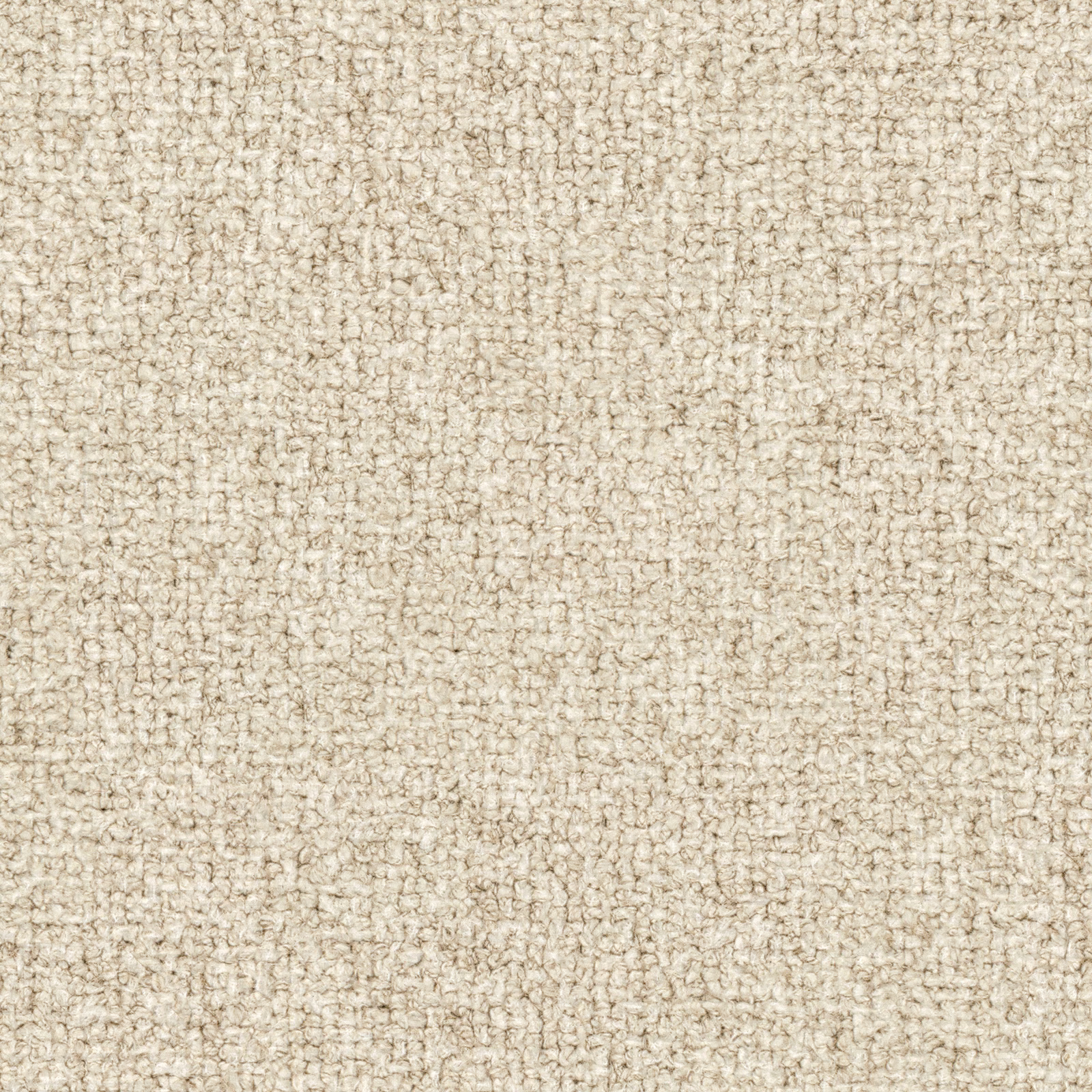 Warm buttermilk cream woven fabric with oatmeal flecks and nubby texture