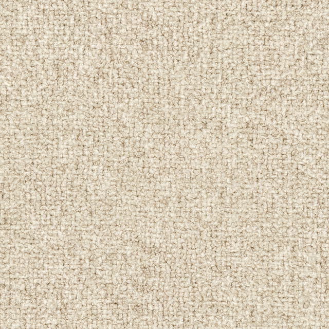 Warm buttermilk cream woven fabric with oatmeal flecks and nubby texture