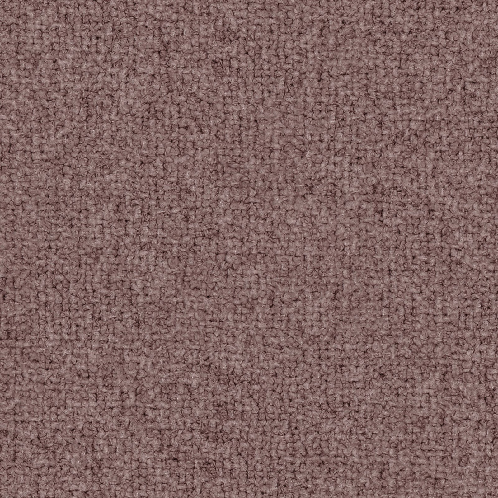Close-up of muted mauve-taupe Sienna Heather fabric with a nubby plain weave