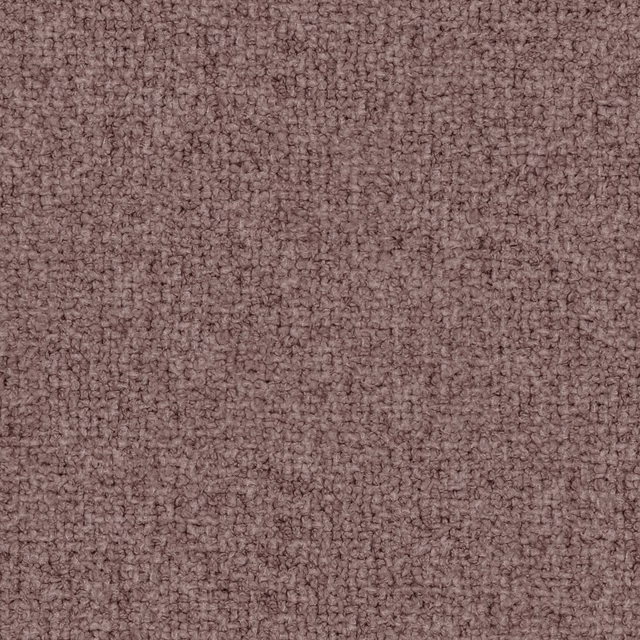 Close-up of muted mauve-taupe Sienna Heather fabric with a nubby plain weave