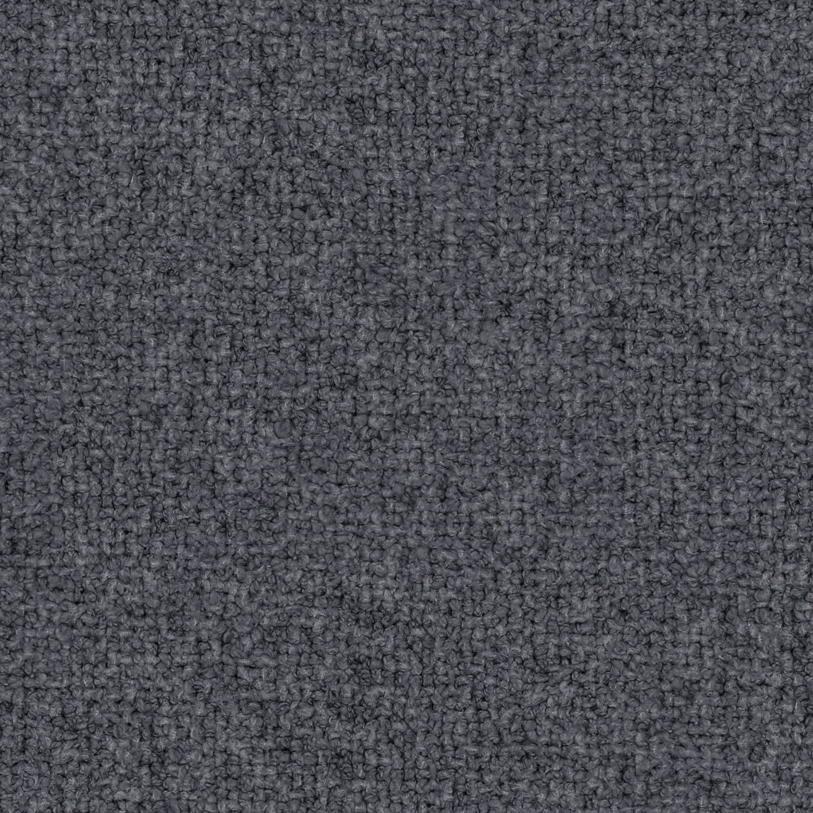 Deep charcoal grey plain weave with an irregular nubby texture and subtle tonal flecks