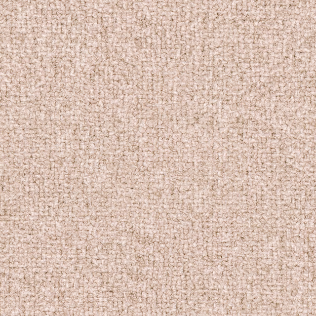 Close-up of pale blush pink nubby plain weave with warm beige flecks