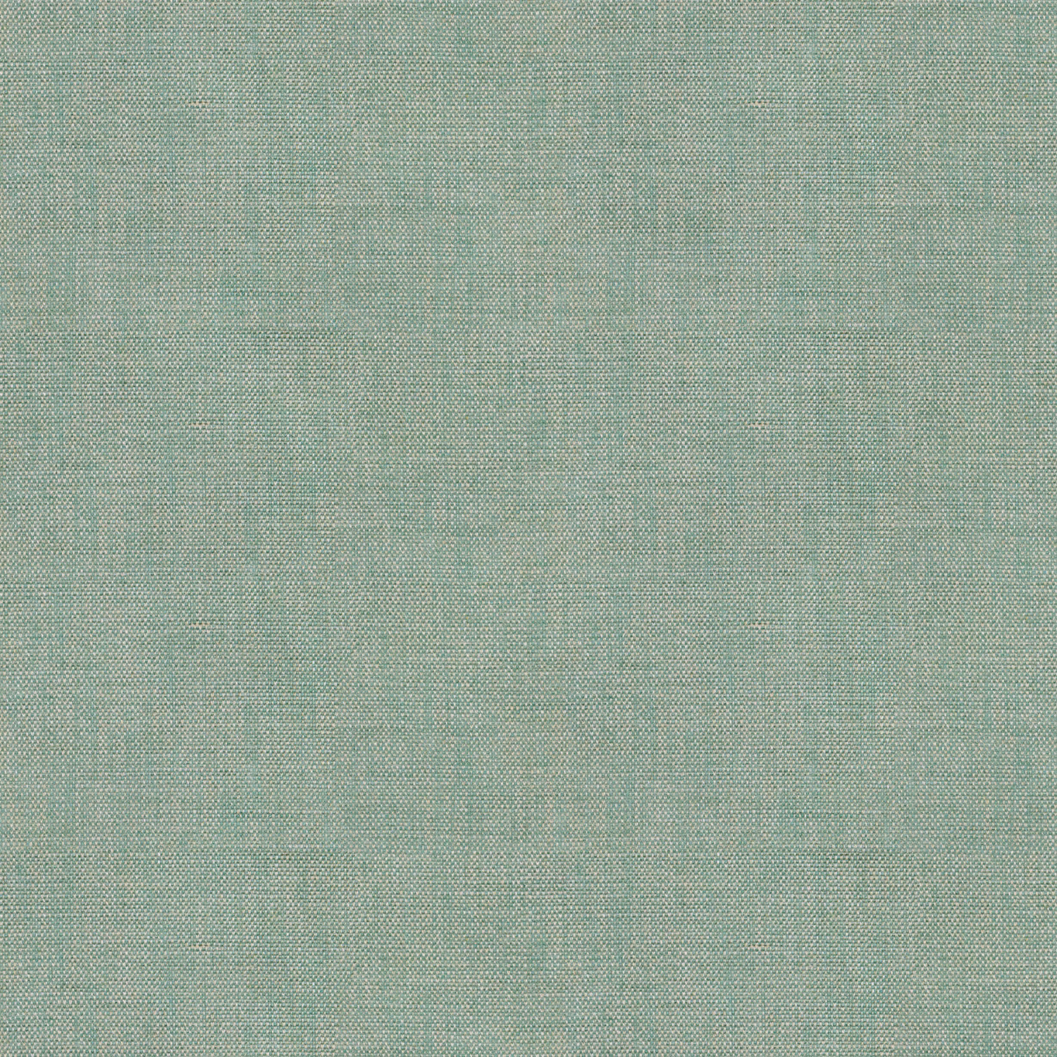 Close-up of muted aqua-green plain weave with fine crosshatched texture