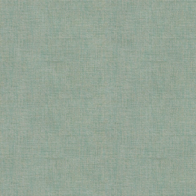 Close-up of muted aqua-green plain weave with fine crosshatched texture