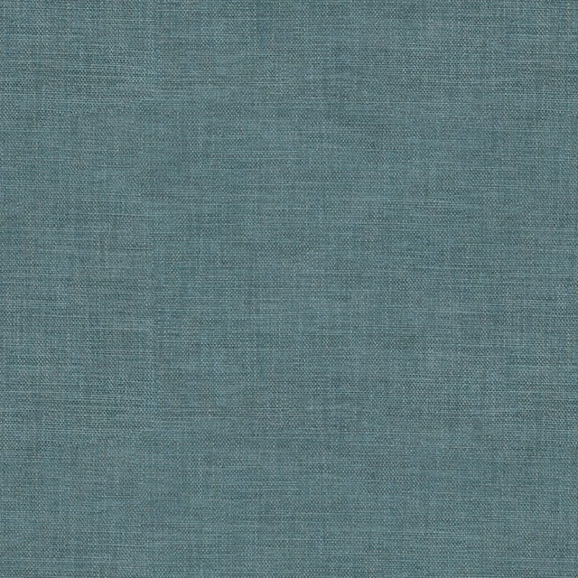 Muted blue-teal plain weave showing fine crosshatched texture and soft tonal variation