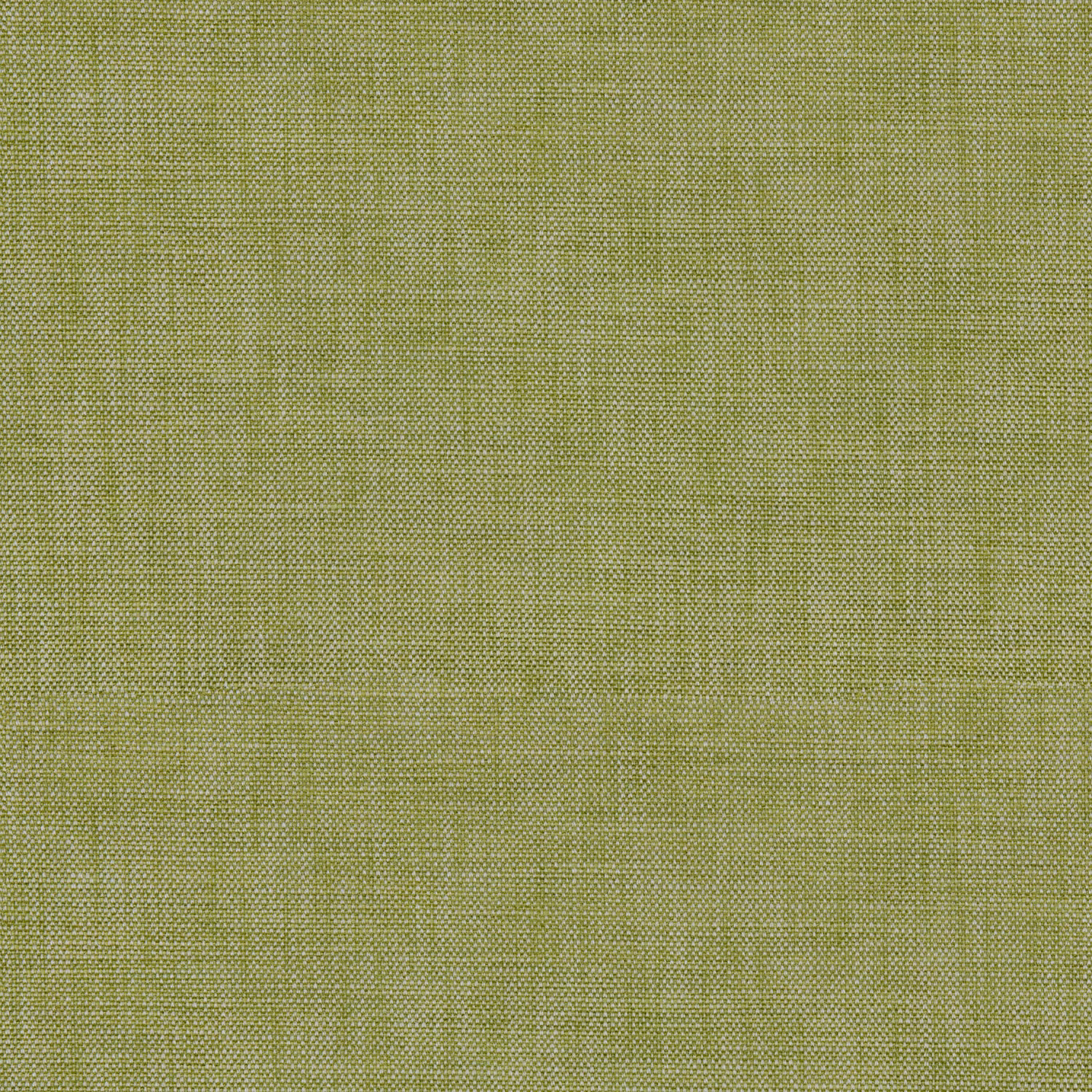 Close-up of muted olive-green plain weave with fine aqua crosshatch texture