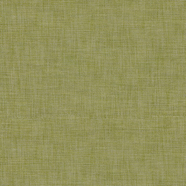 Close-up of muted olive-green plain weave with fine aqua crosshatch texture