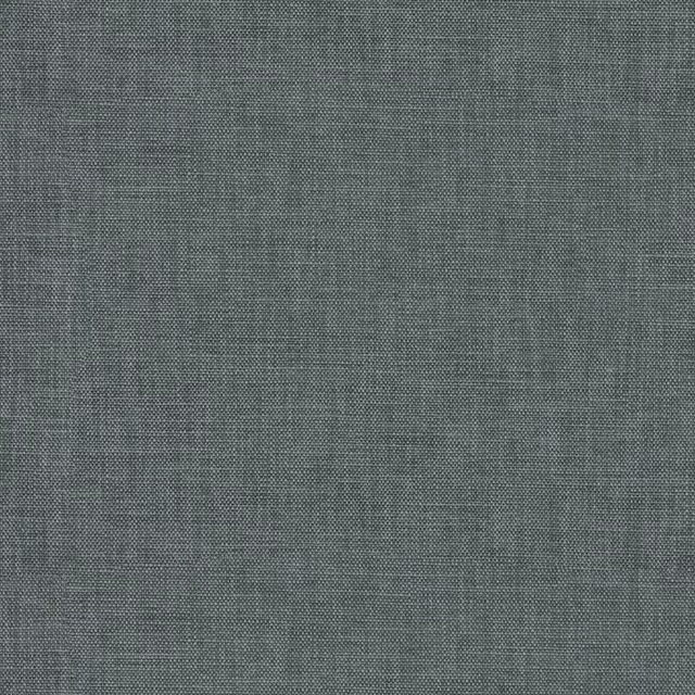 Close-up of fine Stresa Slate Blue weave with charcoal threads and cool blue-grey texture