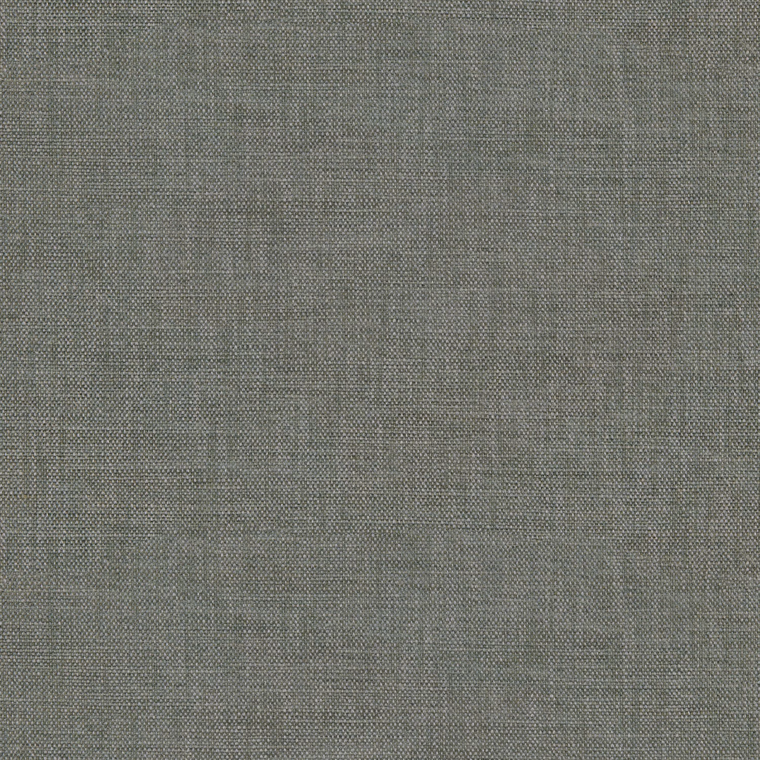 Close-up of cool storm-grey plain weave with fine charcoal crosshatch texture