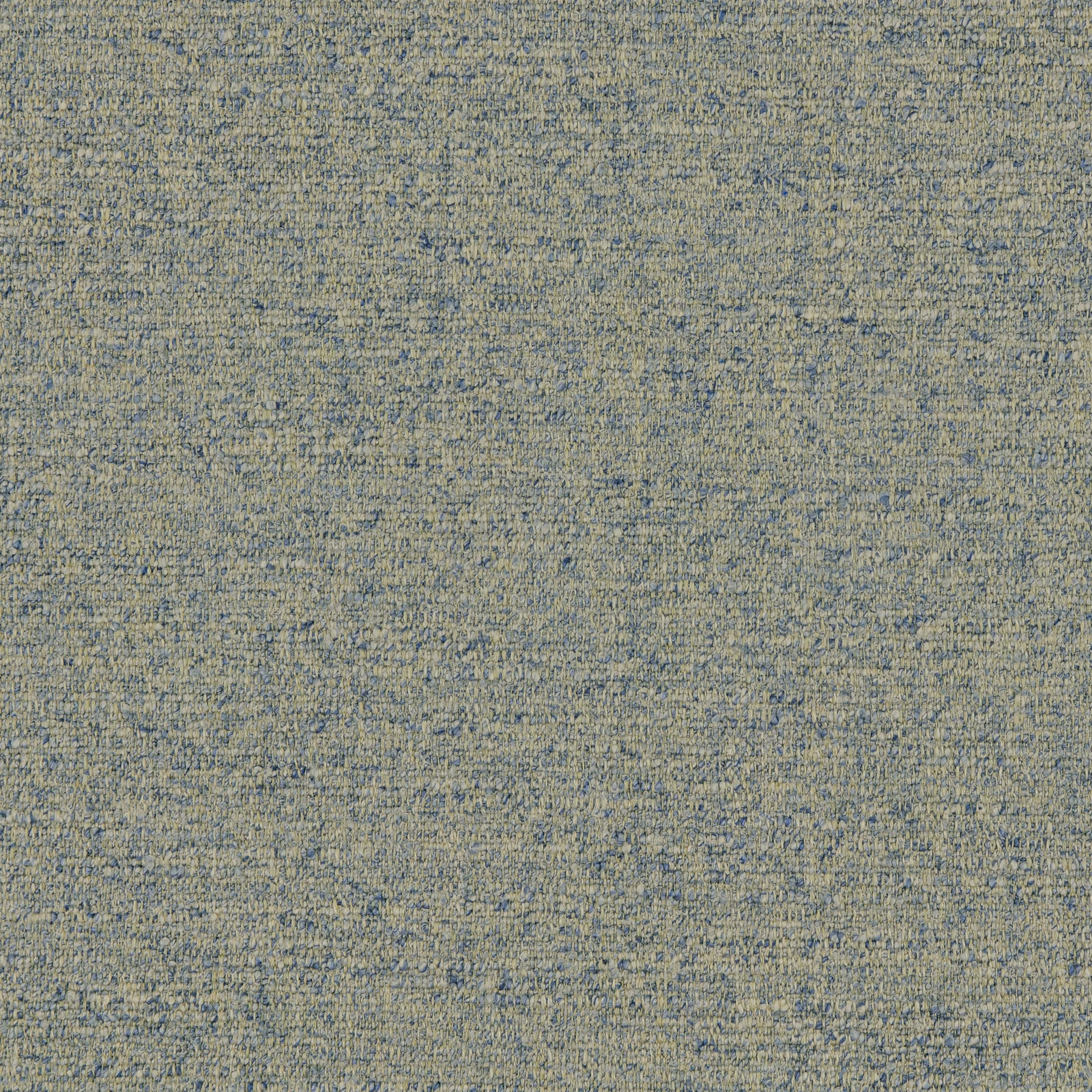 Close-up of muted blue-lilac flecked weave with fine, irregular texture