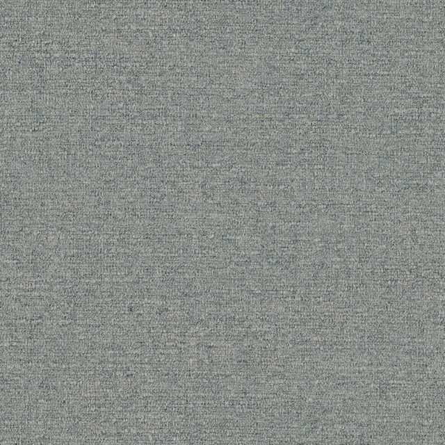 Close-up of misty blue-grey plain weave with fine horizontal flecks and soft texture