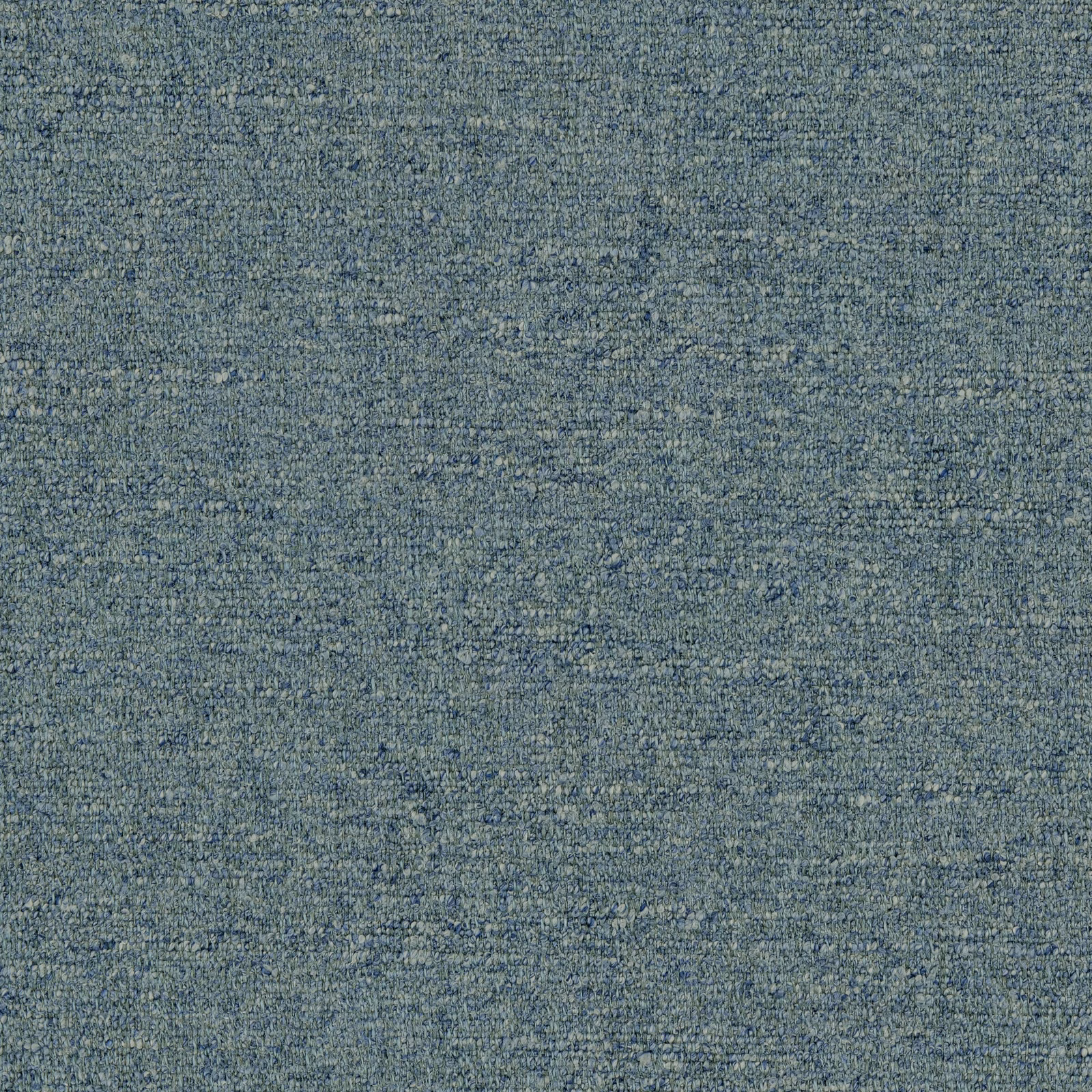 Mottled blue-grey woven upholstery with fine lilac and pale blue flecks