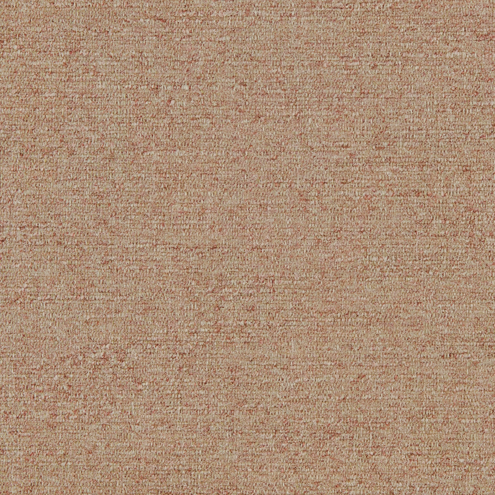 Close-up of a warm rosewood-tan plain weave with subtle blush and sandy threads